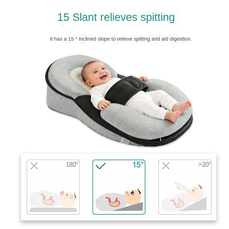 Anti overflow milk choking pillow