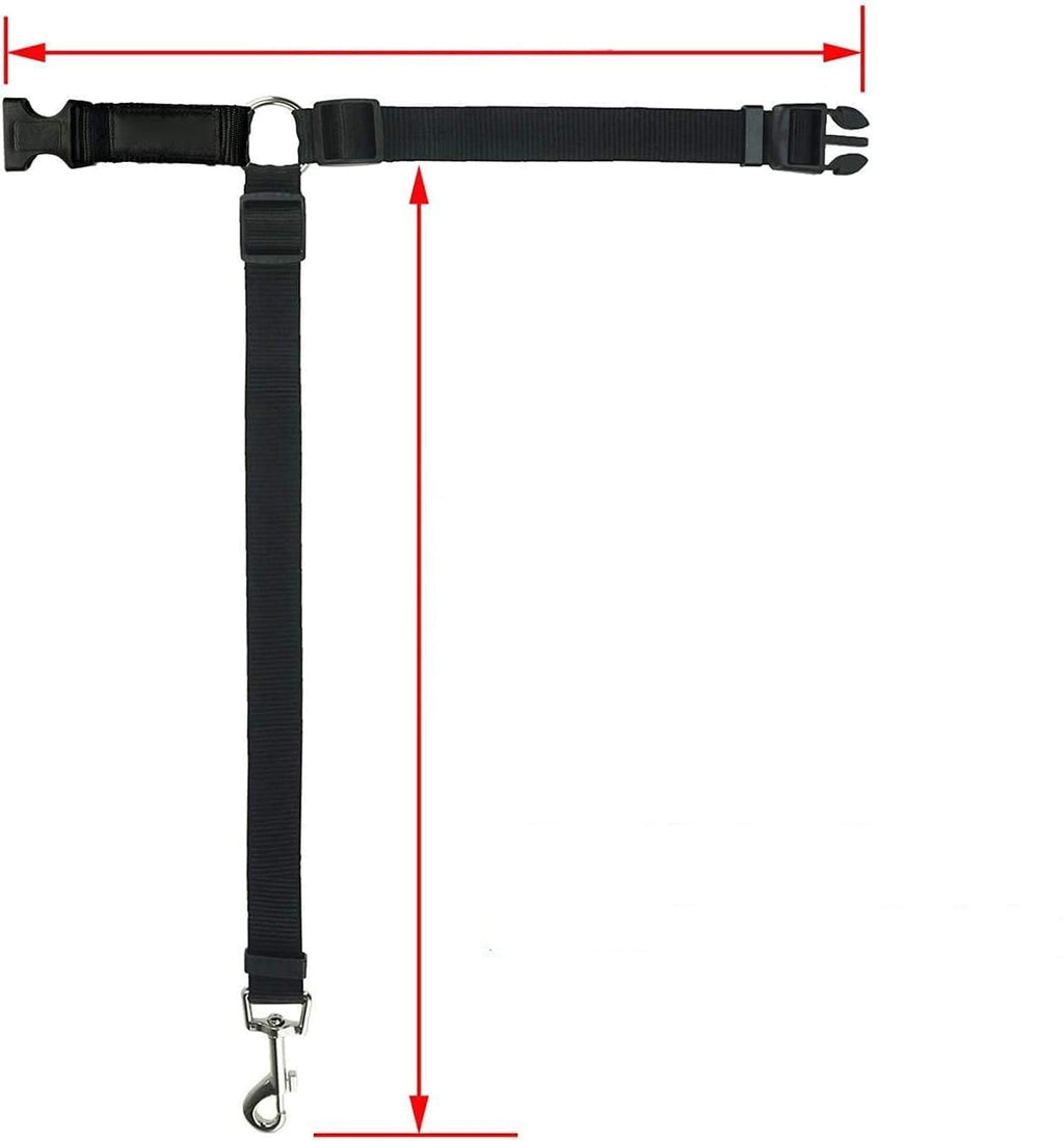 Pet dog safety belt large and medium-sized dog travel vehicle rope car safety buckle fixed rope car riding tool