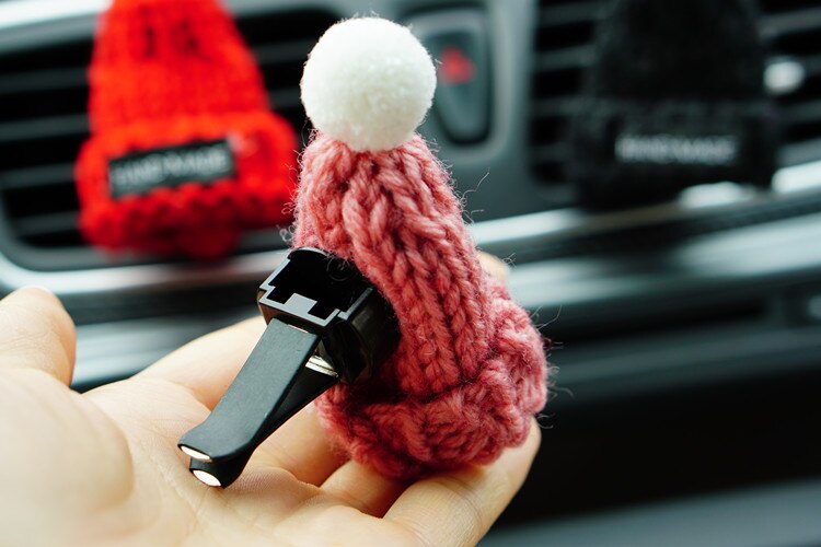 Car Styling Handmade Hat Shape Air Freshener Clip Air Condition Vent Perfume Original Fragrance Scent Automobile Accessories