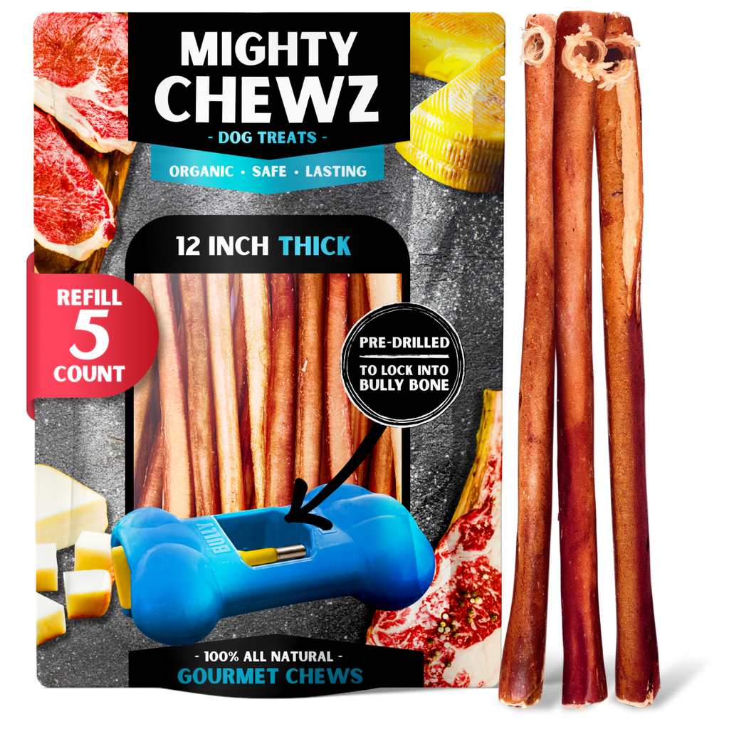 12" Thick Bully Sticks - Refill Pack