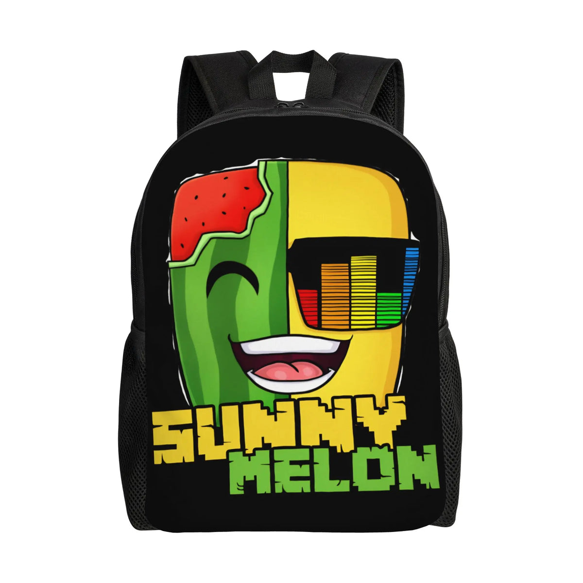 Sunny and Melon Backpack  Trekking Backpacks Women Men Colorful Durable School Bags Stylish Rucksack