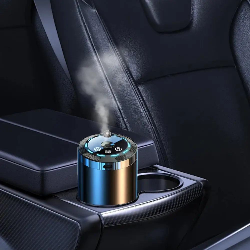 Car Electric Air Diffuser Aroma Car Air Vent Humidifier Mist Aromatherapy Removing Odor Eliminator Auto Tools