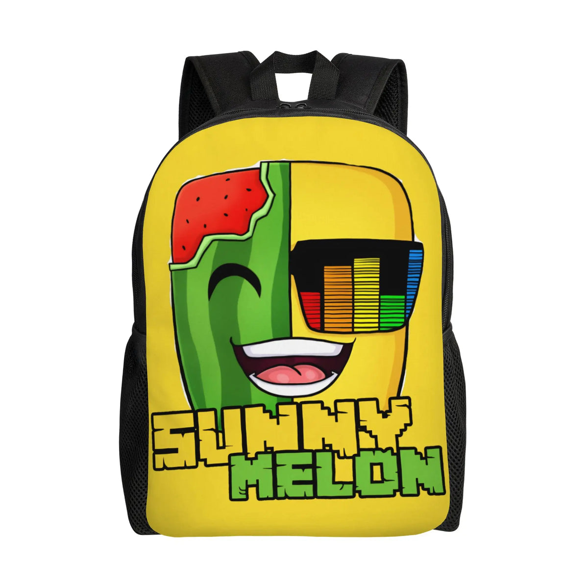 Sunny and Melon Backpack  Trekking Backpacks Women Men Colorful Durable School Bags Stylish Rucksack