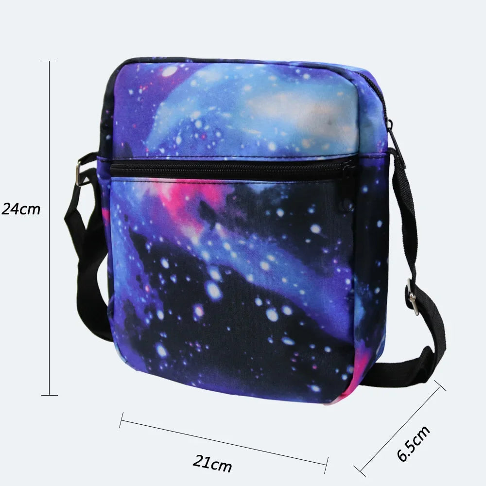Toca Life World Backpack 3pcs Set Cute Girls Cartoon School Bags Travel Bag Toca Boca Print Bookbag Kids Anime Rucksack Mochila