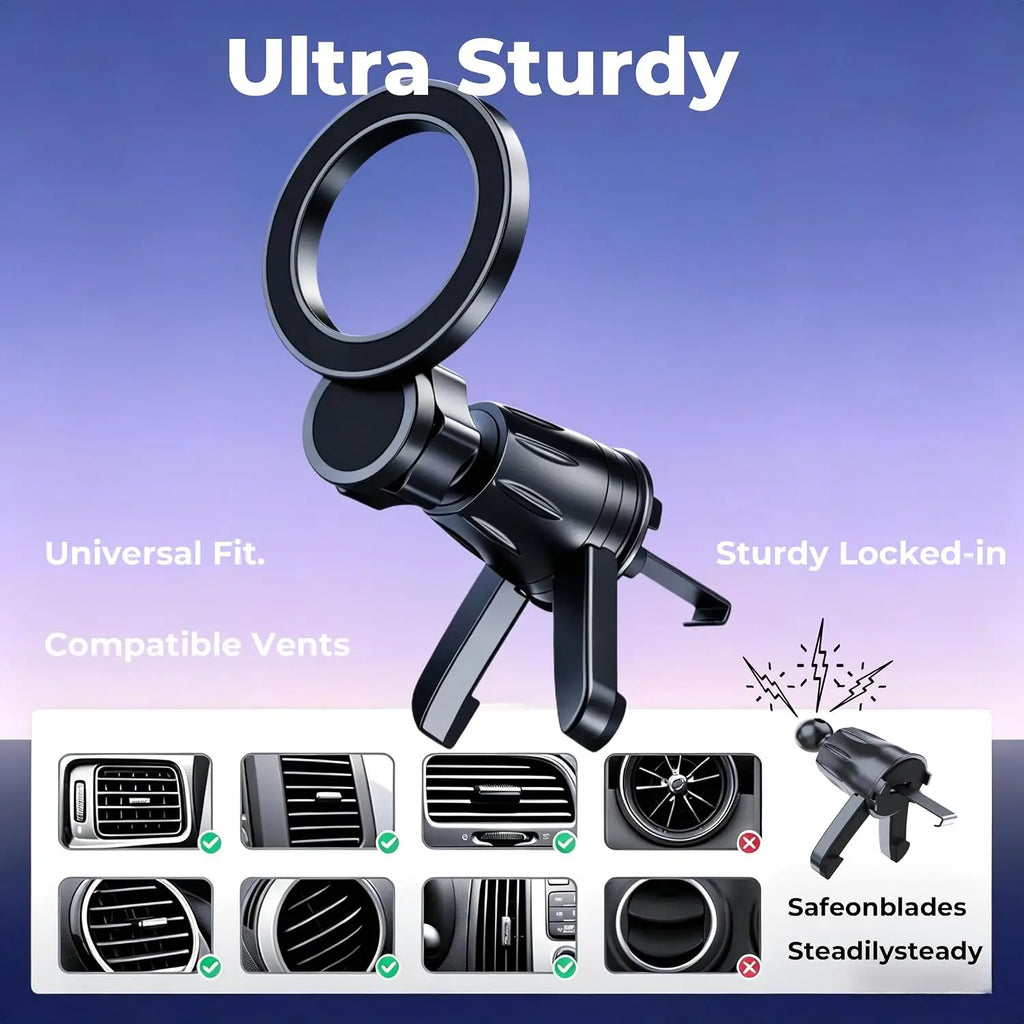 Car Phone Mount -Strong Magnetic Phone Holders for Your Car Magnet Cell Phones Holder Mounts Smartphone Accessories