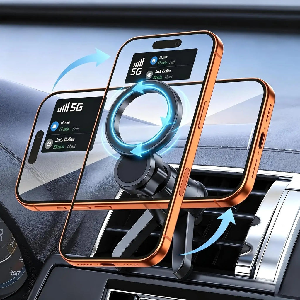 Car Phone Mount -Strong Magnetic Phone Holders for Your Car Magnet Cell Phones Holder Mounts Smartphone Accessories