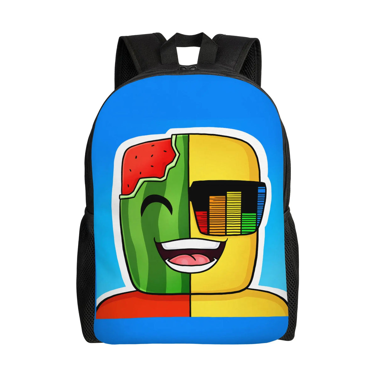 Sunny and Melon Backpack  Trekking Backpacks Women Men Colorful Durable School Bags Stylish Rucksack