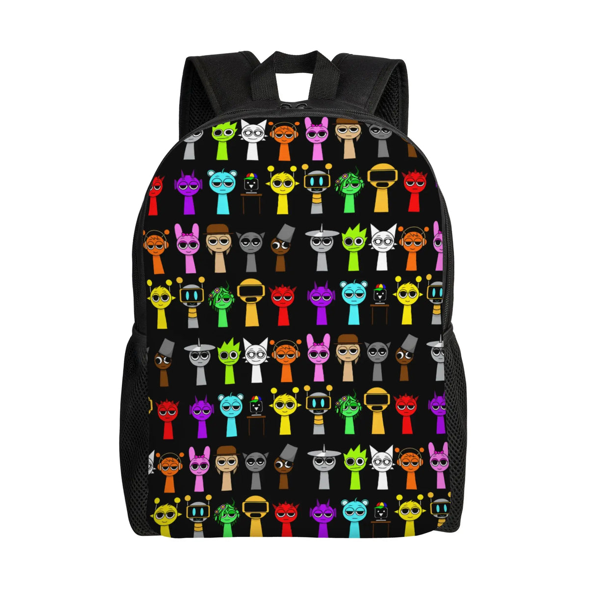 Custom S-Sprunkies Game Cute Cartoon Backpacks for Men Women College School Students Bookbag Fits 15 Inch Laptop Classic  Bags