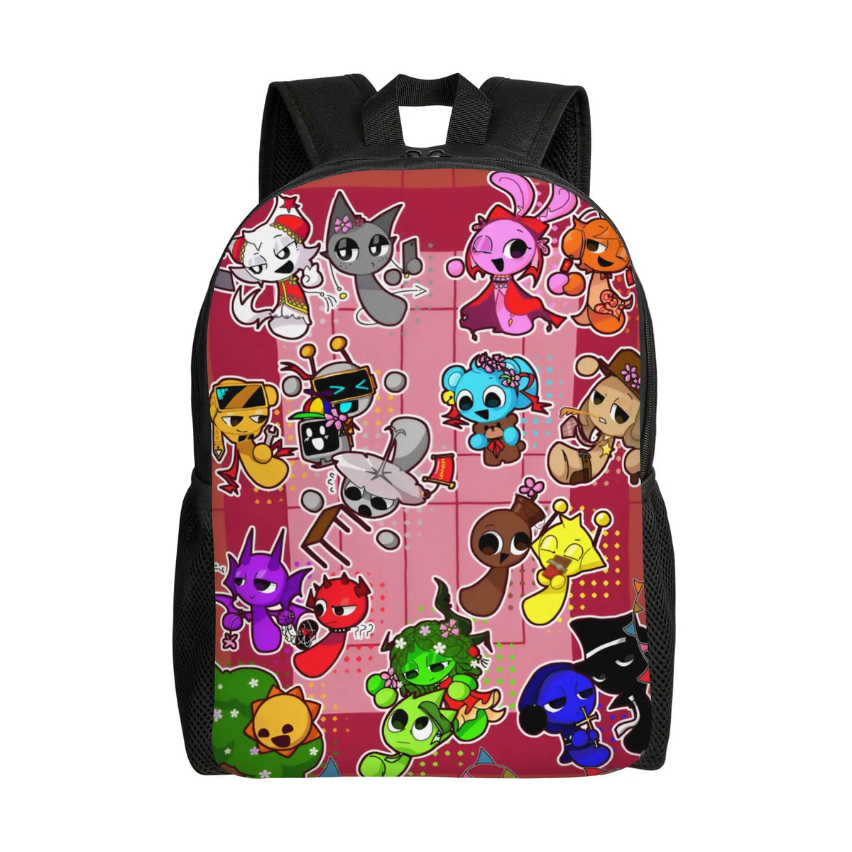 Custom S-Sprunkies Game Cute Cartoon Backpacks for Men Women College School Students Bookbag Fits 15 Inch Laptop Classic  Bags