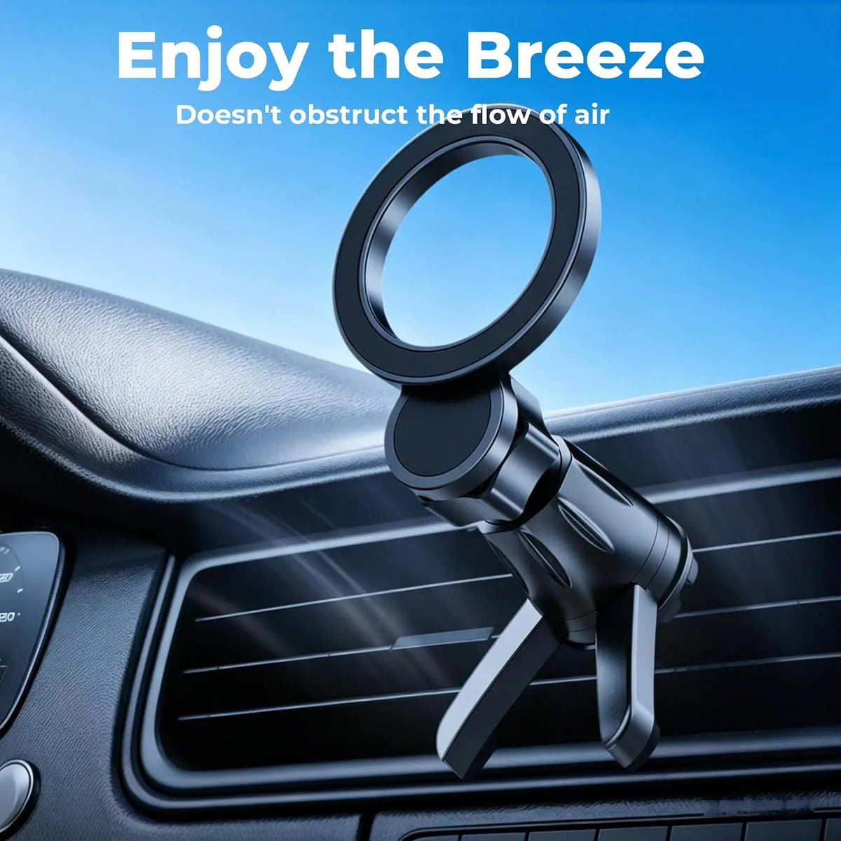 Car Phone Mount -Strong Magnetic Phone Holders for Your Car Magnet Cell Phones Holder Mounts Smartphone Accessories