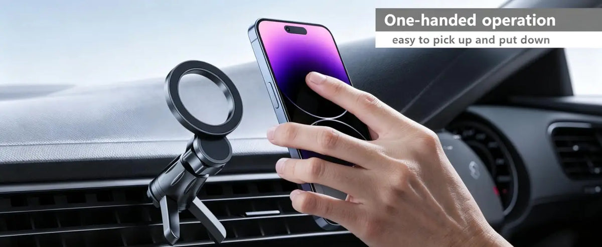 Car Phone Mount -Strong Magnetic Phone Holders for Your Car Magnet Cell Phones Holder Mounts Smartphone Accessories