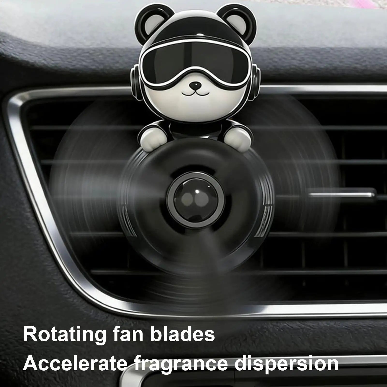 Car Air Freshener Bear Airplane Vehicle Aromatherapy Automotive Scent Diffuser for Drivers Detailers Modifiers Restorers