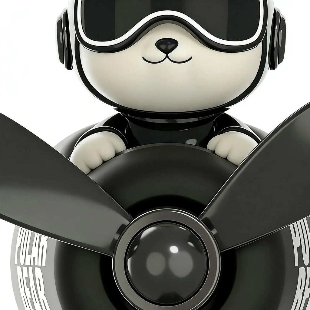 Car Air Freshener Bear Airplane Vehicle Aromatherapy Automotive Scent Diffuser for Drivers Detailers Modifiers Restorers
