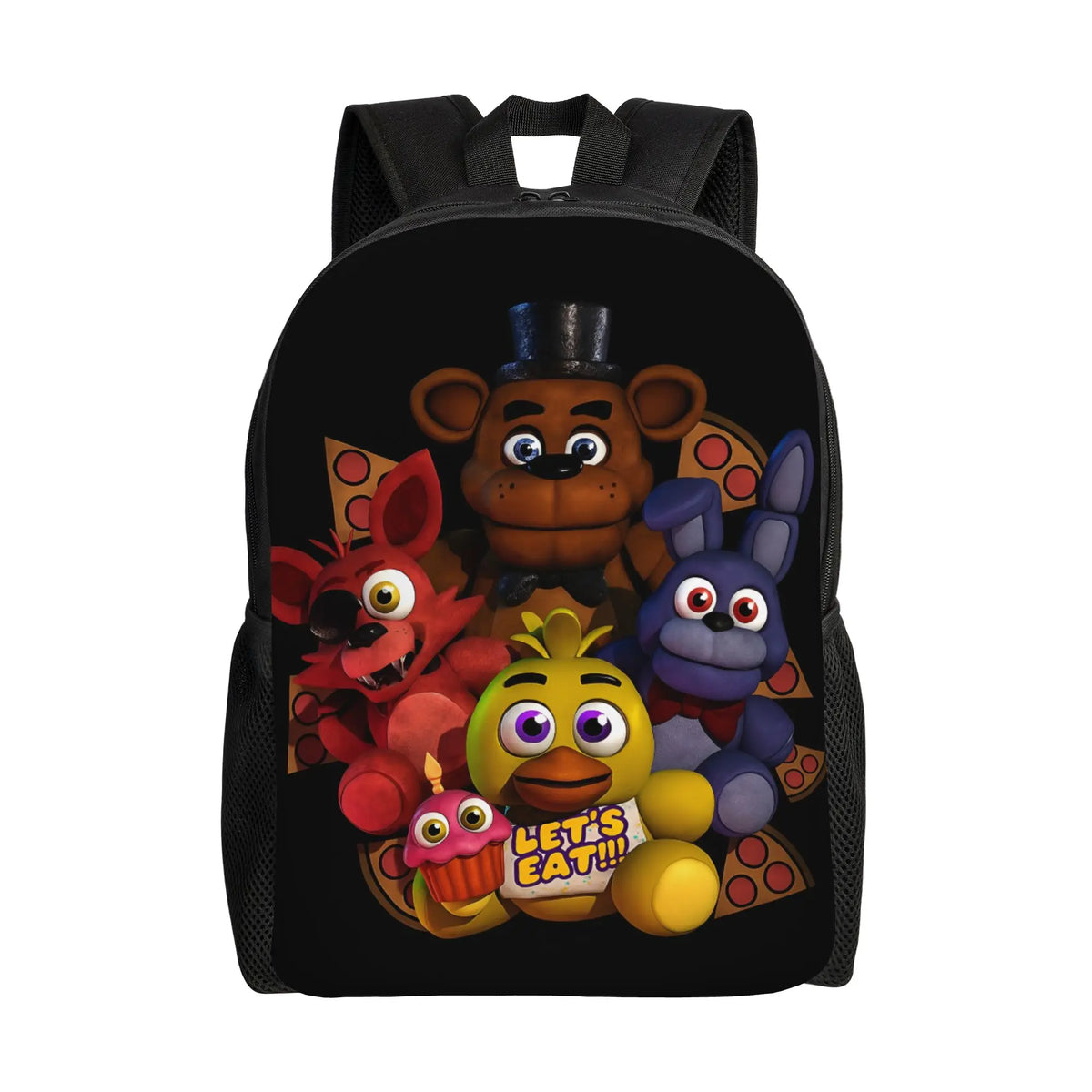 Custom 3D FNAFS Game Backpacks for Girls Boys Thriller Movie School College Travel Bags Women Men Bookbag Fits 15 Inch Laptop