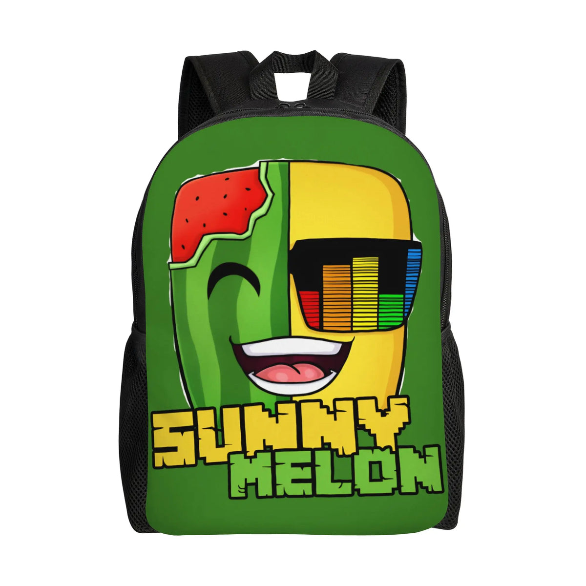 Sunny and Melon Backpack  Trekking Backpacks Women Men Colorful Durable School Bags Stylish Rucksack