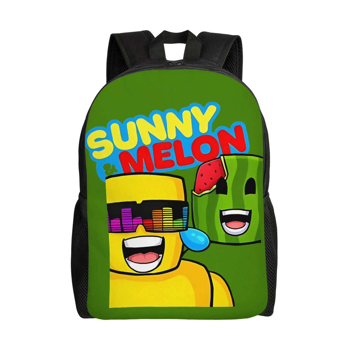 Sunny and Melon Backpack  Trekking Backpacks Women Men Colorful Durable School Bags Stylish Rucksack