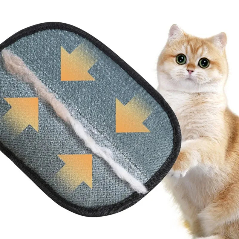1/2/3/4/5pcs Pet Hair Remover Mitt Pet Hair Remover Gloves Deshedding Brush Glove for Dog Cat Rabbit with Long/Short/Curly Hair-2