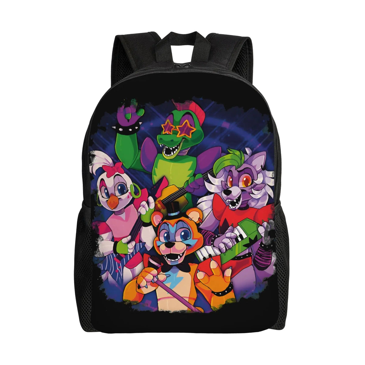 Custom 3D FNAFS Game Backpacks for Girls Boys Thriller Movie School College Travel Bags Women Men Bookbag Fits 15 Inch Laptop