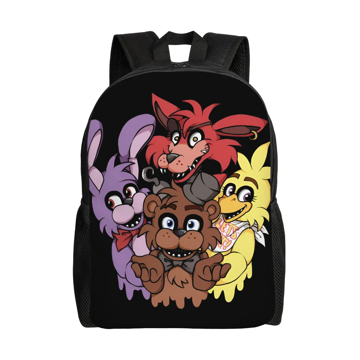 Custom 3D FNAFS Game Backpacks for Girls Boys Thriller Movie School College Travel Bags Women Men Bookbag Fits 15 Inch Laptop