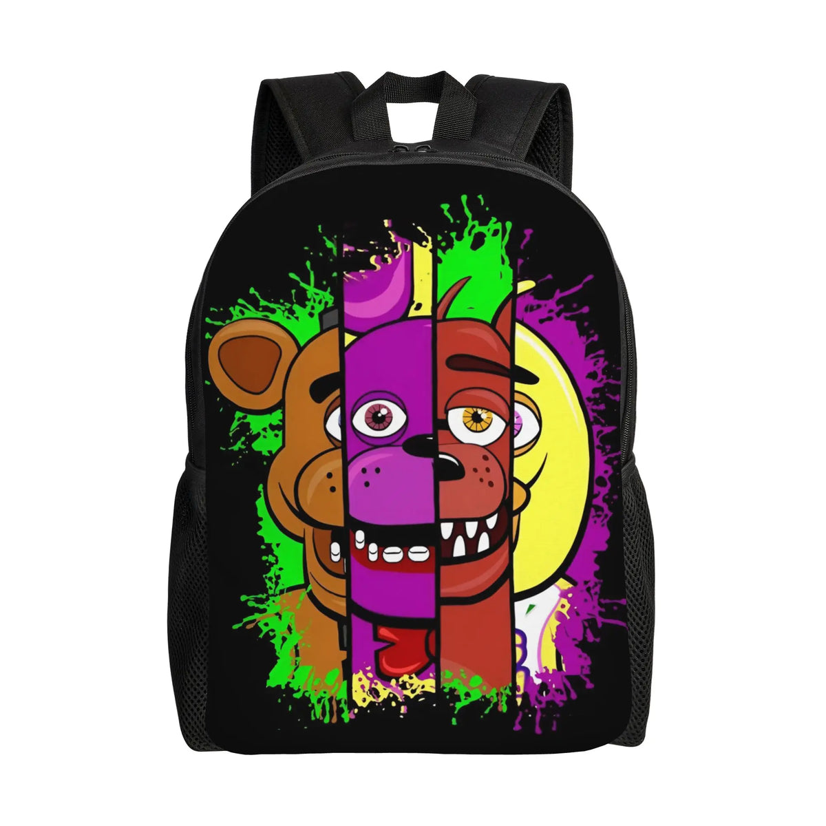 Custom 3D FNAFS Game Backpacks for Girls Boys Thriller Movie School College Travel Bags Women Men Bookbag Fits 15 Inch Laptop
