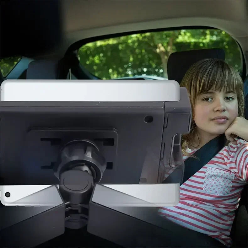 Car Mount Universal Car Headrest Mount Holder Compatible Road Trip Essentials For 4.5-6 Inch Phones and 7-10.5 Inch Tablets