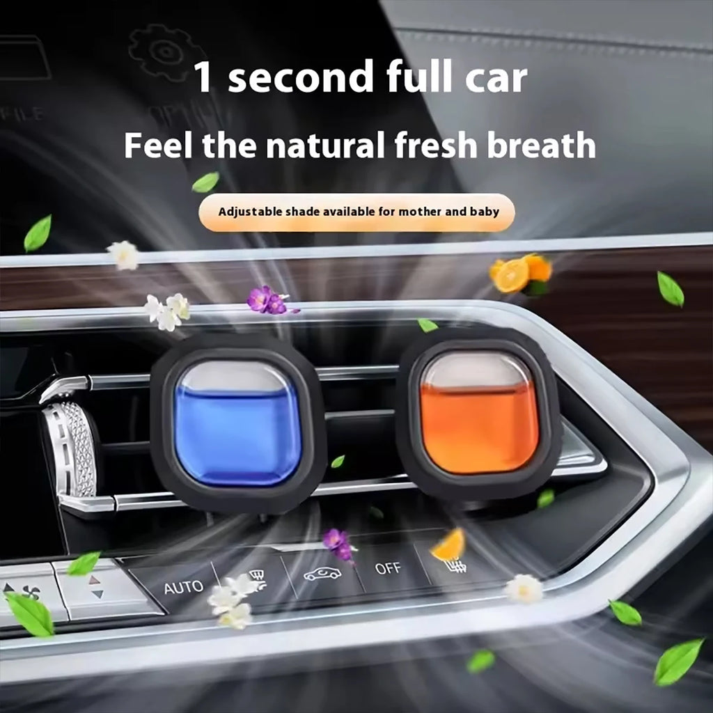 Car Air Freshener Automotive Air Conditioner Vent Fragrance Deodorant Perfume Aroma Air Outlet Aromatherapy