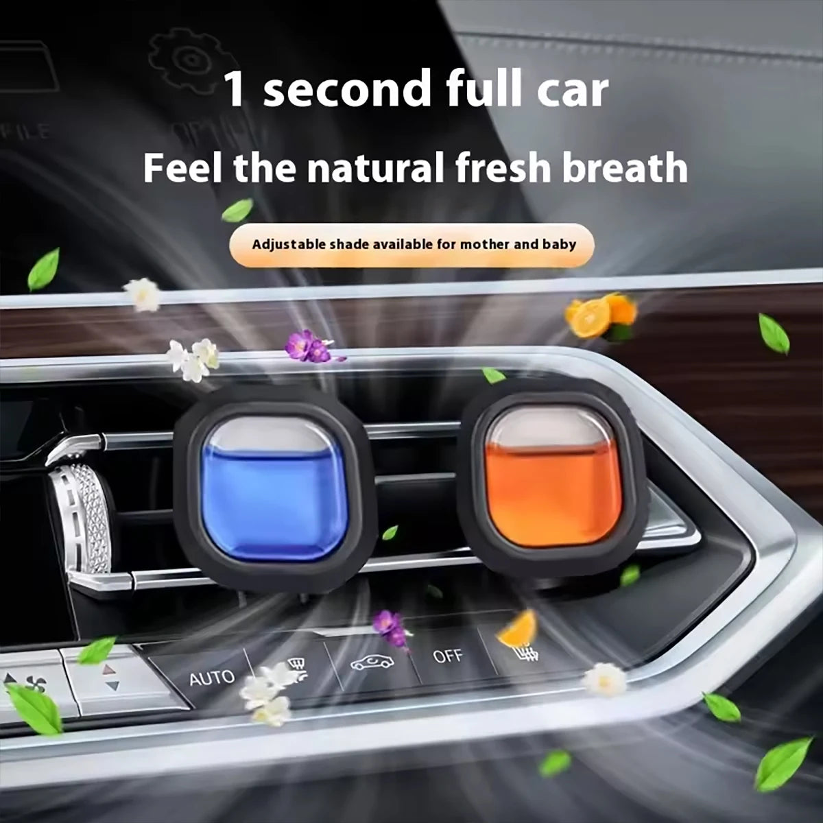 Car Air Freshener Automotive Air Conditioner Vent Fragrance Deodorant Perfume Aroma Air Outlet Aromatherapy
