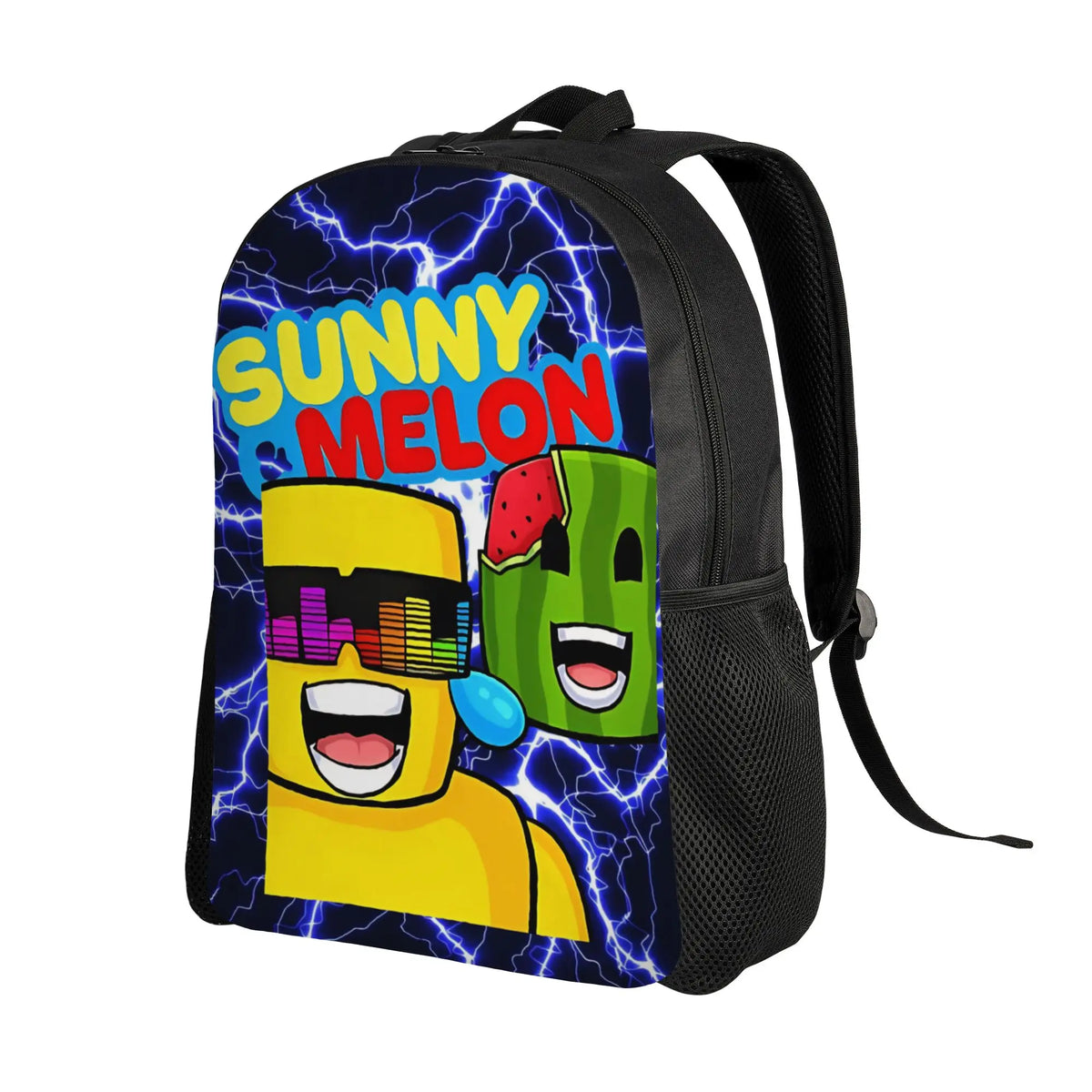 Sunny and Melon Backpack  Trekking Backpacks Women Men Colorful Durable School Bags Stylish Rucksack