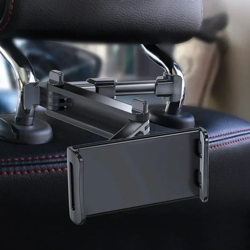 Car Rear Headrest Mount Holder Universal Mobile Phone Stand Support Navigation Frame Anti-shake Bracket