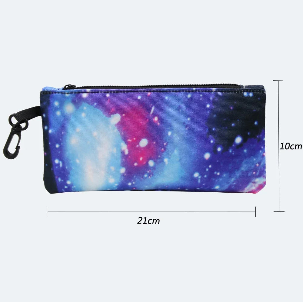 Toca Life World Print Backpack with Lunch Bag & Pencil Case 3pcs Set School Bag Lightweight Student Backpacks Boys Girls Bookbag