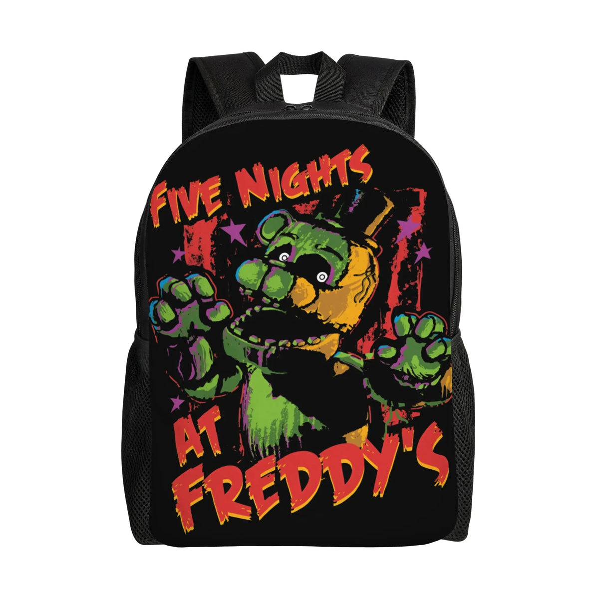 Custom 3D FNAFS Game Backpacks for Girls Boys Thriller Movie School College Travel Bags Women Men Bookbag Fits 15 Inch Laptop