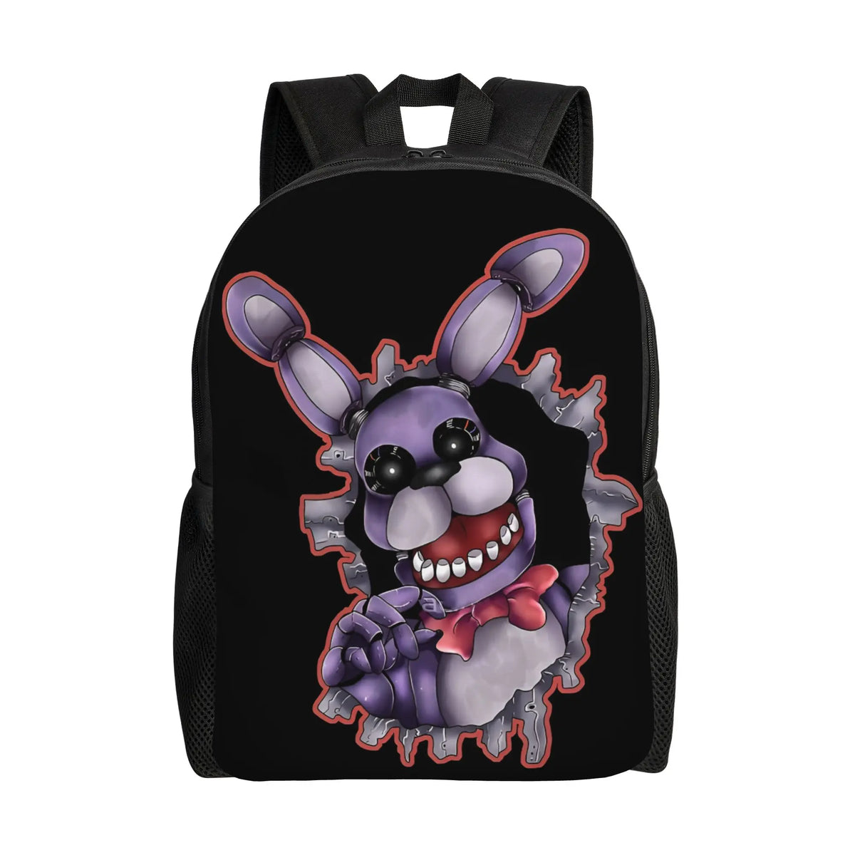 Custom 3D FNAFS Game Backpacks for Girls Boys Thriller Movie School College Travel Bags Women Men Bookbag Fits 15 Inch Laptop