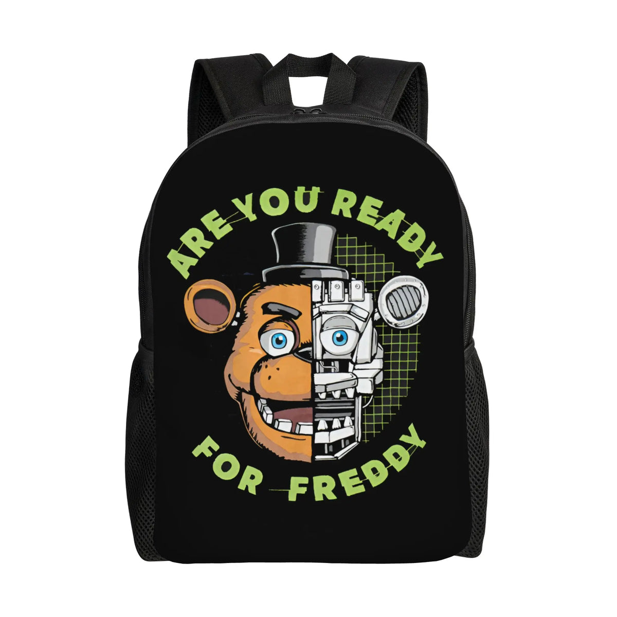 Custom 3D FNAFS Game Backpacks for Girls Boys Thriller Movie School College Travel Bags Women Men Bookbag Fits 15 Inch Laptop