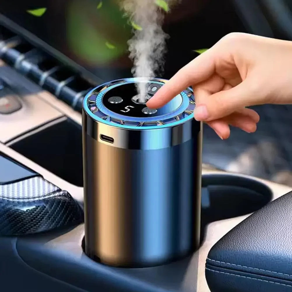 Car Air Freshener, Car Electric Air Diffuser Aroma,Car Air Vent Essential Oil Mist Humidifier Fragrance Diffuser Auto Tools