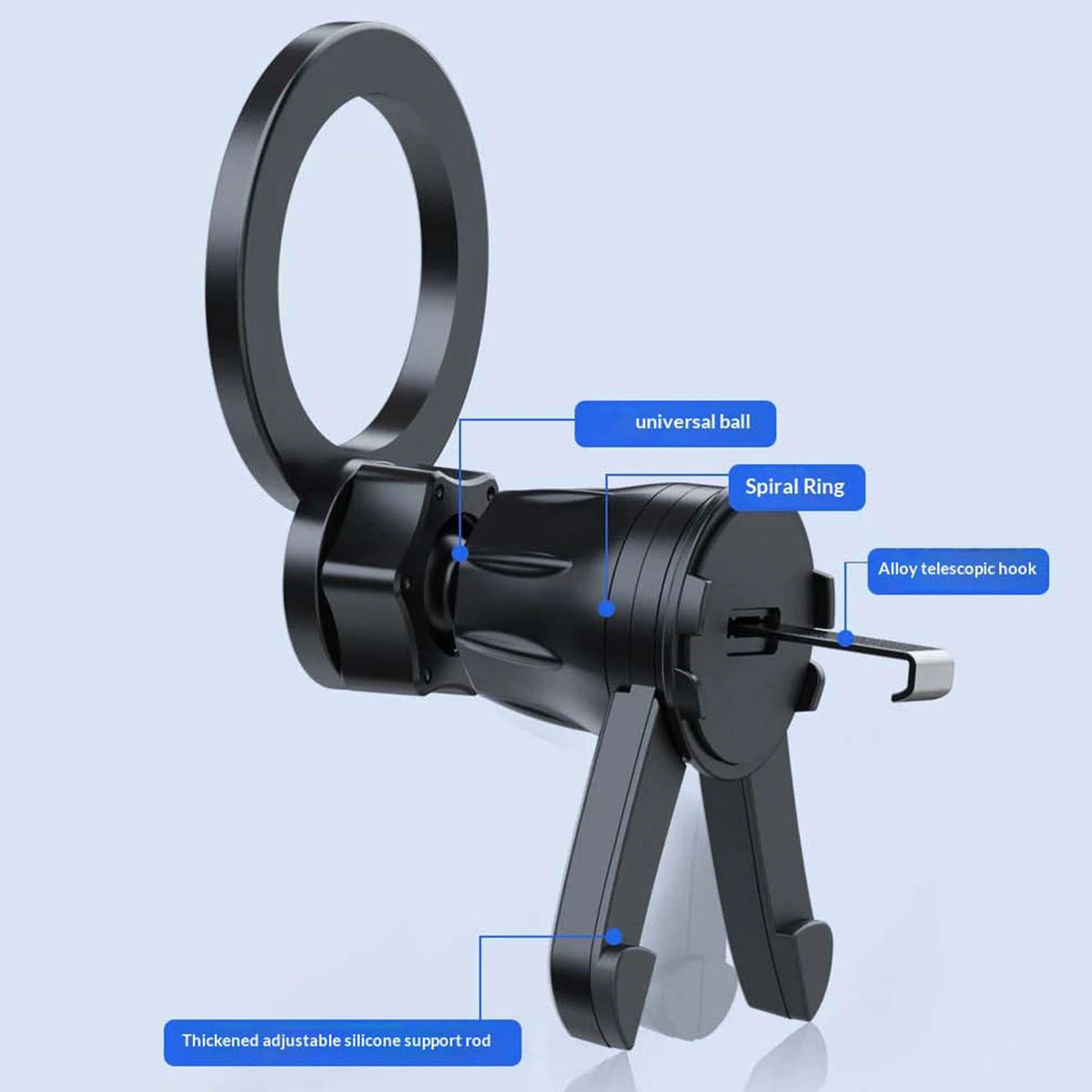 Car Phone Mount -Strong Magnetic Phone Holders for Your Car Magnet Cell Phones Holder Mounts Smartphone Accessories