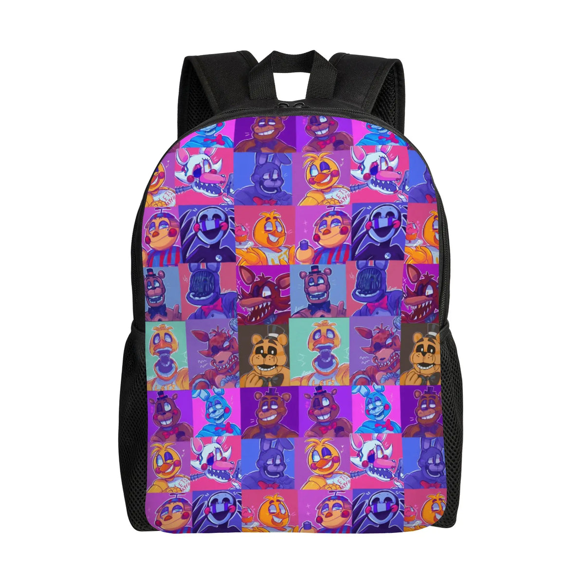 Custom 3D FNAFS Game Backpacks for Girls Boys Thriller Movie School College Travel Bags Women Men Bookbag Fits 15 Inch Laptop
