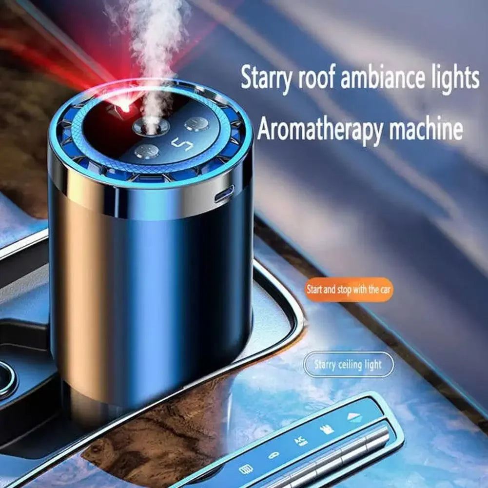 Car Air Freshener, Car Electric Air Diffuser Aroma,Car Air Vent Essential Oil Mist Humidifier Fragrance Diffuser Auto Tools