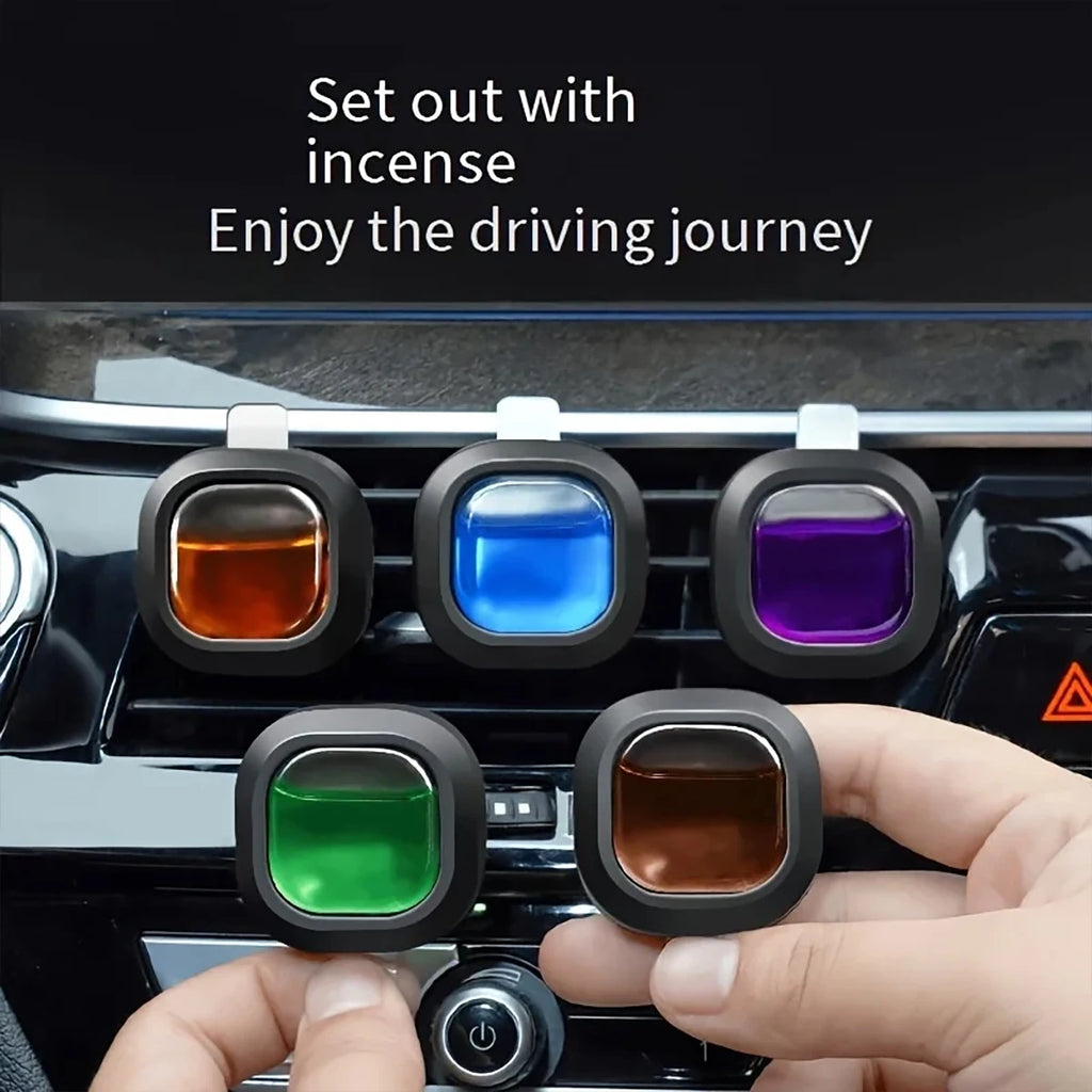 Car Air Freshener Automotive Air Conditioner Vent Fragrance Deodorant Perfume Aroma Air Outlet Aromatherapy