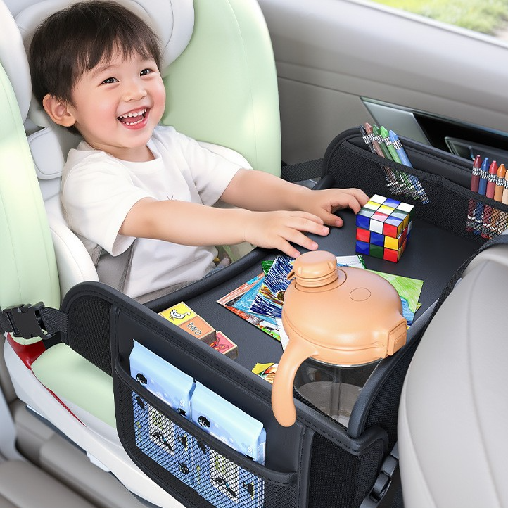 Car Backrest Storage Tray Organizer