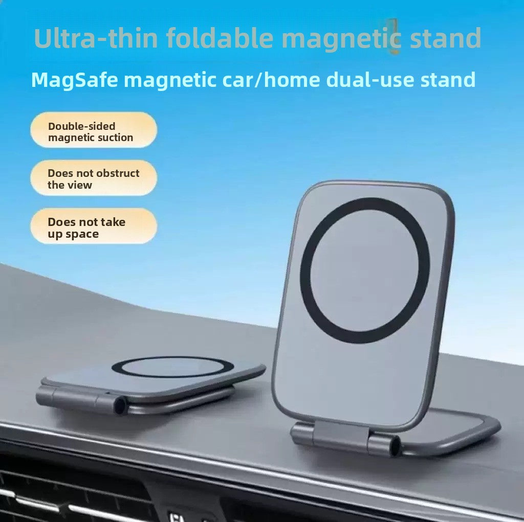 Magnetic carabiner phone holder