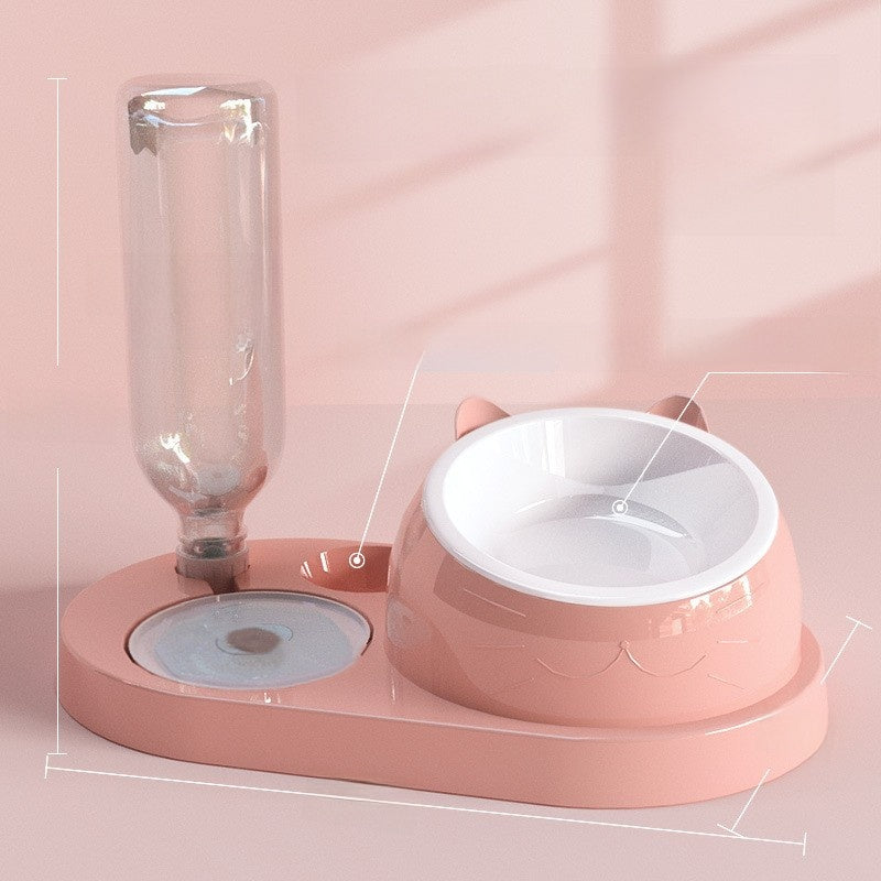 Automatic Pet Food and Water Bowl