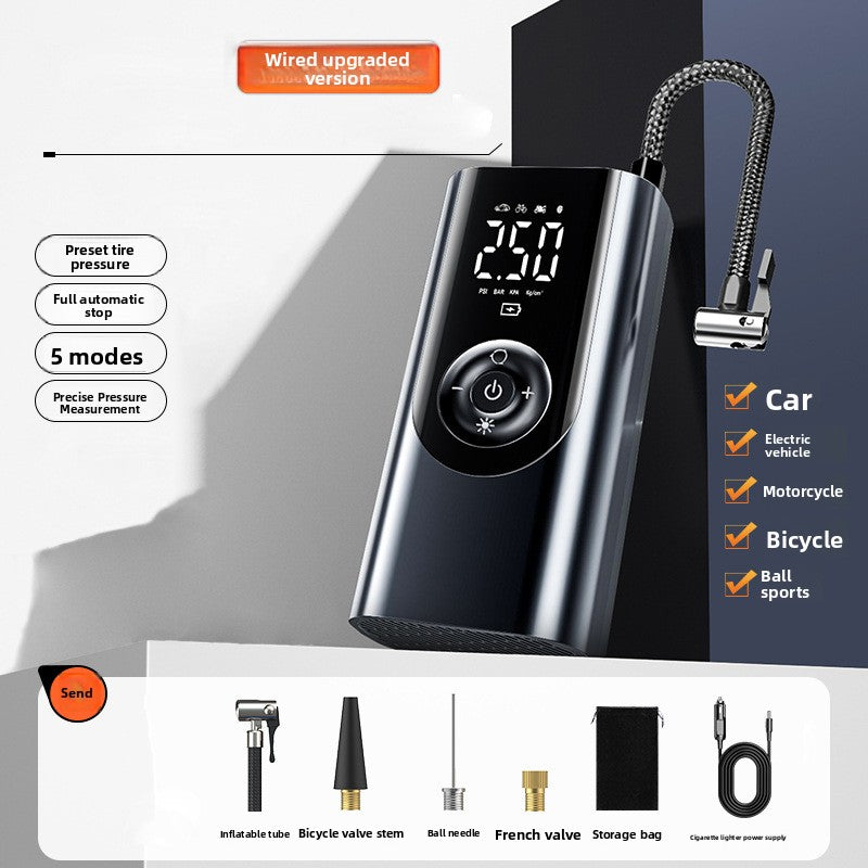 Portable Car Air Pump with Digital Display