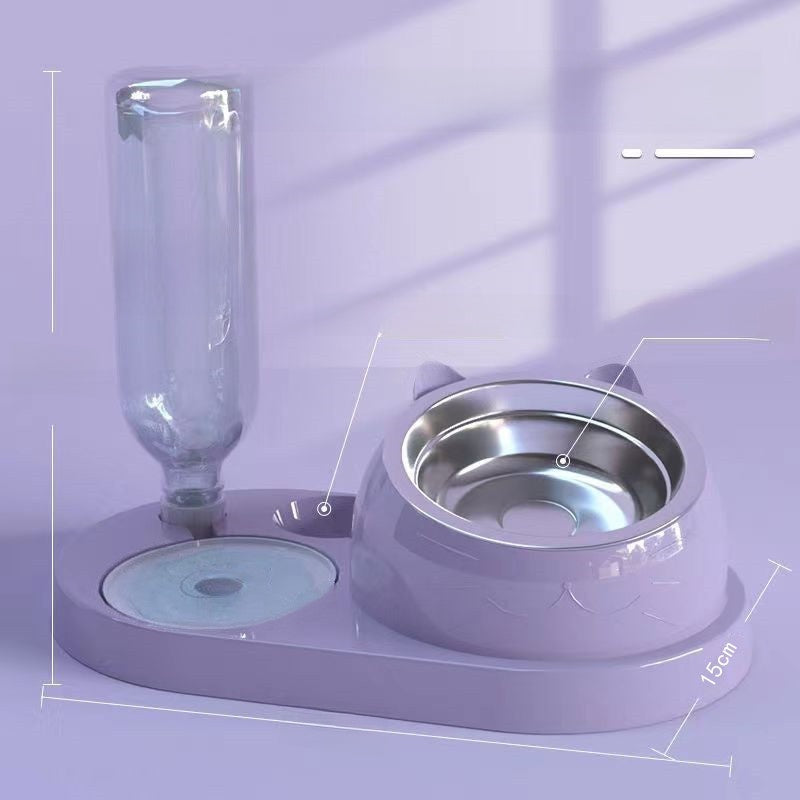 Automatic Pet Food and Water Bowl