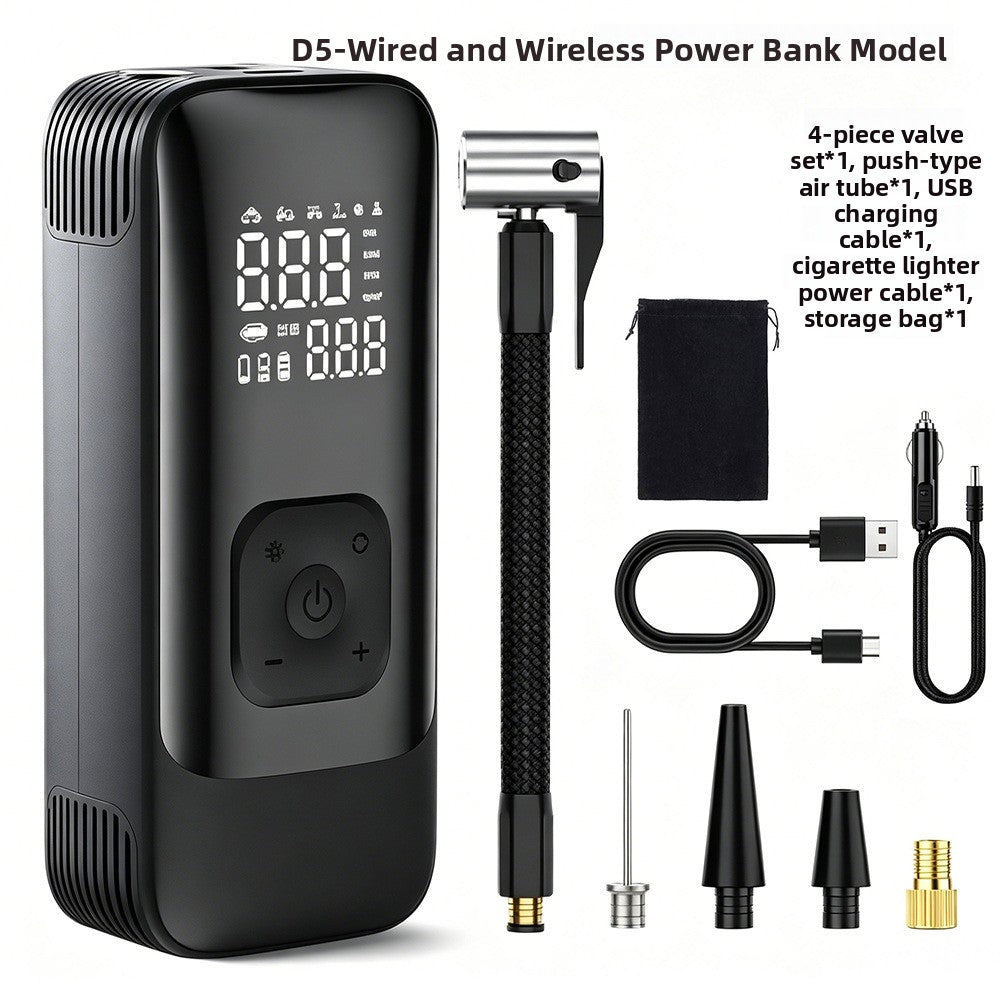 Portable Car Air Pump with Digital Display