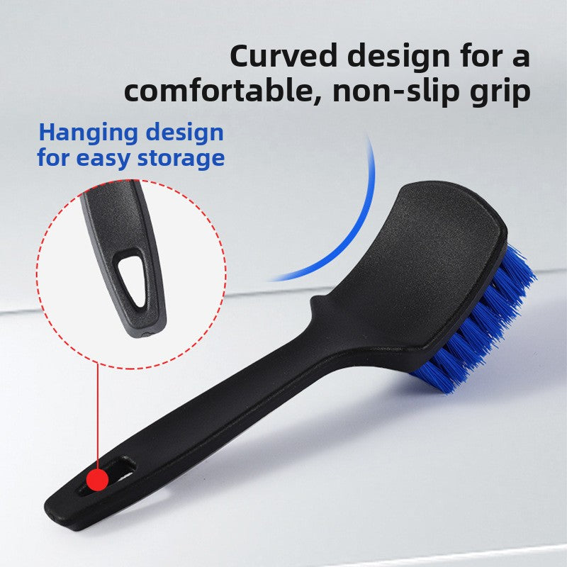 Multi Surface Cleaning Brush for Car Tires Carpets Mats