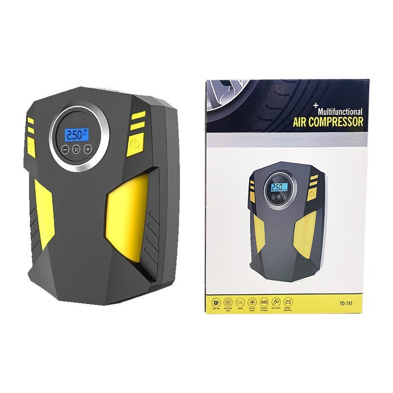 Car-mounted digital display air pump