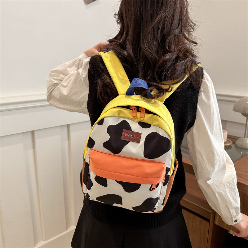 Lightweight Cartoon School Backpack for Kids