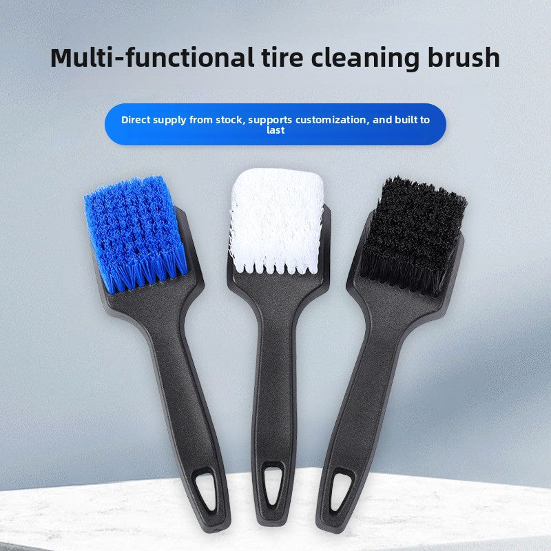 Multi Surface Cleaning Brush for Car Tires Carpets Mats