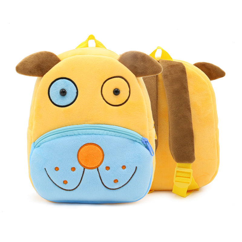 Cartoon Animal Plush Backpack for Kids