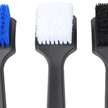 Multi Surface Cleaning Brush for Car Tires Carpets Mats